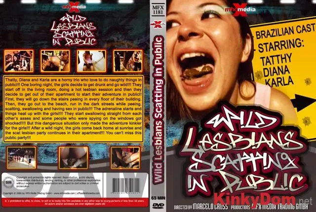 Diana, Karla, Tatthy ([MFX-1181] Wild Lesbians Scatting in Public - DVDRip) [avi / 746 MB] - Scat Download