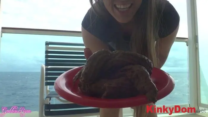 GoddessRyan (Cruise Balcony Frontal Massive Public Shit - FullHD 1080p) [mp4 / 344 MB] - Scat Download