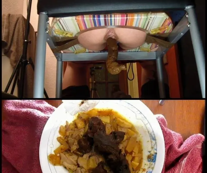 Silvia (Spit and Shit on the Slaves Food - FullHD 1080p) [MP4 / 644 MB] - Scat Download