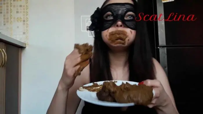 ScatLina (Eat shit and fuck myself - FullHD 1080p) [mp4 / 1.09 GB] - Scat Download