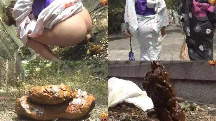 (Wearing national costume (yukata) and pooping outdoors. - FullHD 1080p) [Windows Media / 1.86 GB] - Scat Download