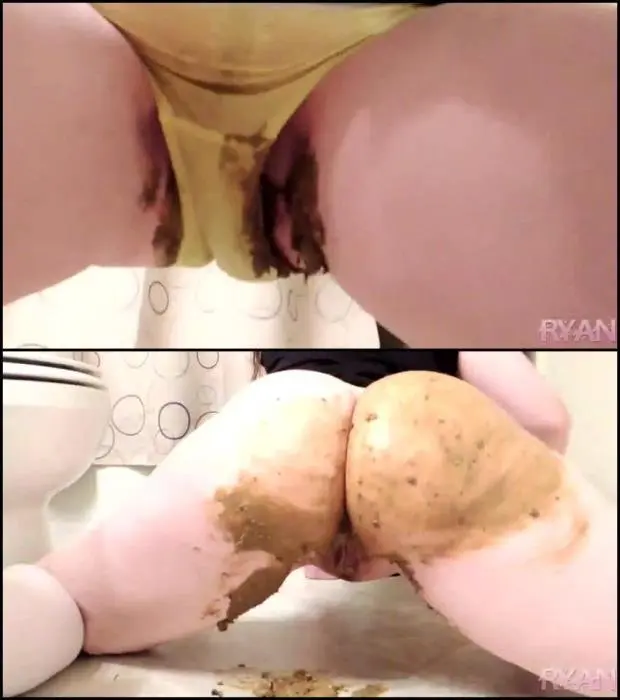 (Pooping and pissing in yellow panties. - FullHD 1080p) [Panty pee / 303 MB] - Scat Download