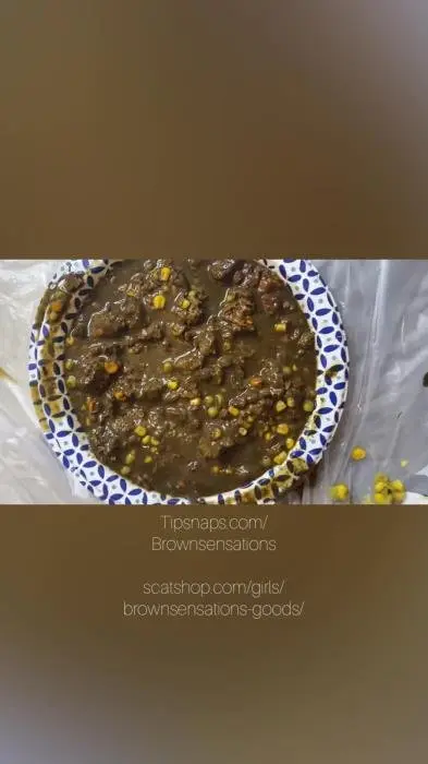 Brownsensations (Smearing my dinner - UltraHD 2K) [mp4 / 540 MB] - Scat Download