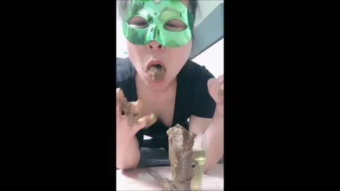 Defecation (Shit Mouth Packing! - FullHD 1080p) [mp4 / 1.06 GB] - Scat Download