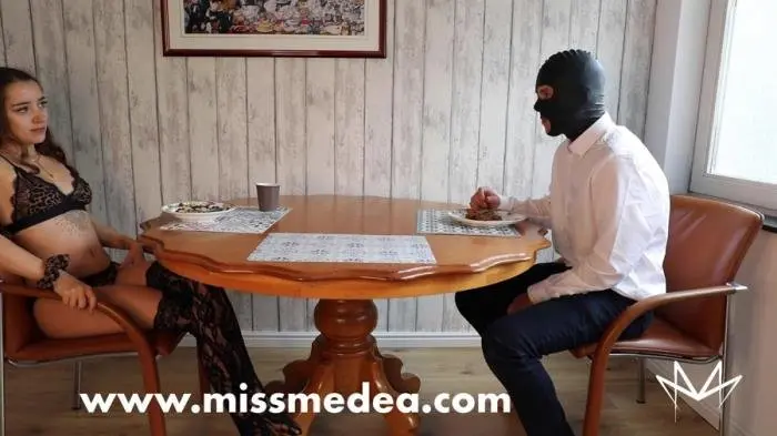MissMortelle (Noble Scat Breakfast with the Mistress - FullHD 1080p) [mp4 / 1.05 GB] - Scat Download