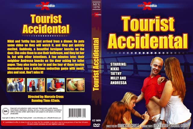 Nikki, Tatthy, Andressa, Milly (Tourist Accidental - DVDRip) [mpg / 224 MB]
