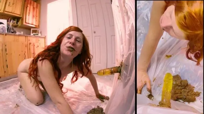 FreckledRED (Fridge Fuck - FullHD 1080p) [mp4 / 1.44 GB] - Scat Download
