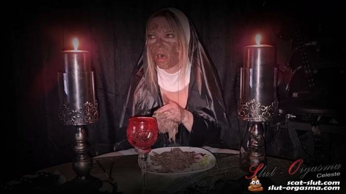 SlutOrgasma (The holy food and scat dinner - The medieval shit puking scat slave 1 - Holy nun extreme shit and puke play - FullHD 1080p) [mp4 / 4.83 GB]