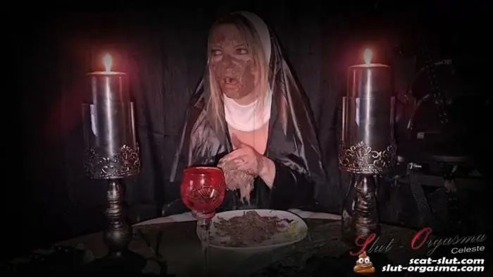 SlutOrgasma (The holy food and scat dinner - The medieval shit puking scat slave 1 - Holy nun extreme shit and puke play - FullHD 1080p) [mp4 / 4.83 GB] - Scat Download
