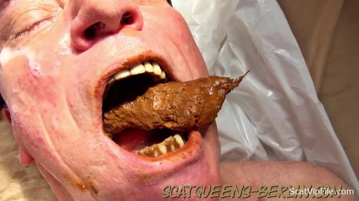 Scatqueens-Berlin (Slave Cunt Tortured and Shit into Mouth P2 - HD 720p) [mp4 / 405 MB]