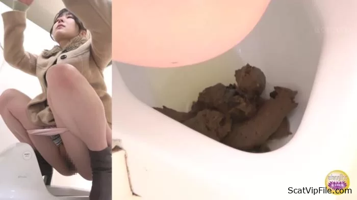 JAV (SPY CAM Spectacular Pooping Views of the Public Toilet PART-3 - FullHD 1080p) [mp4 / 1.33 GB]