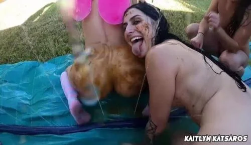 (Kaitlyn Katsaros, Miss Demeanor, Keira Croft, Catalina Ossa, Natalie Brooks, Isabel Moon, Lucy Sunflower, Raven Maddoxx, and Raven Vice - 9 Girl Scat Orgy - HD 720p) [mp4 / 1.8 GB]