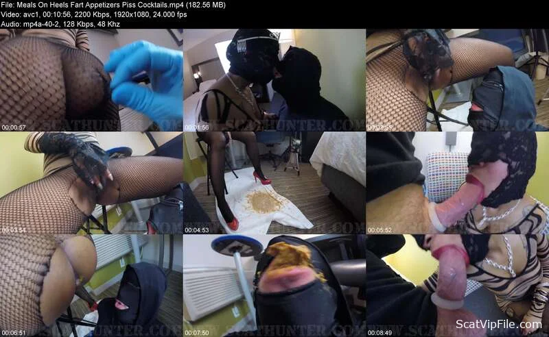 Scat Hunter (Meals On Heels Fart Appetizers Piss Cocktails - FullHD 1080p) [AVC / 182.56 MB] screenshot