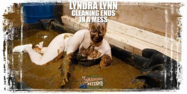 Lyndra Lynn (Cleaning ends in a mess - HD 720p) [mp4 / 349 MB] - Scat Download