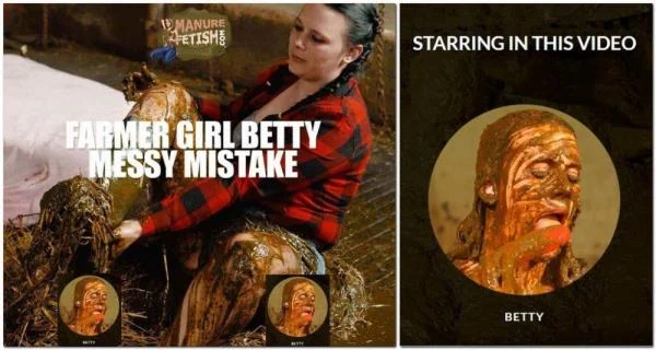 Betty (Farmer Girl Betty's Messy Mistake - HD 720p) [mp4 / 5.02 GB] - Scat Download