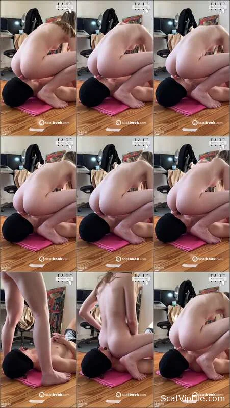 Katherine Farts (Shitting a pile on his mouth - HD 720p) [mp4 / 113.37 MB] screenshot