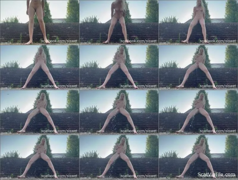 Siswet (Pissing outdoor - SiteRip) [mp4 / 1.72 MB] screenshot