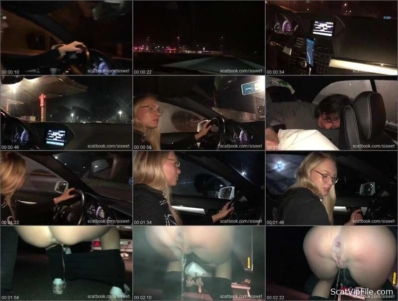 Siswet19 (Big Pee in the parking in France - SiteRip) [mp4 / 14.7 MB] screenshot