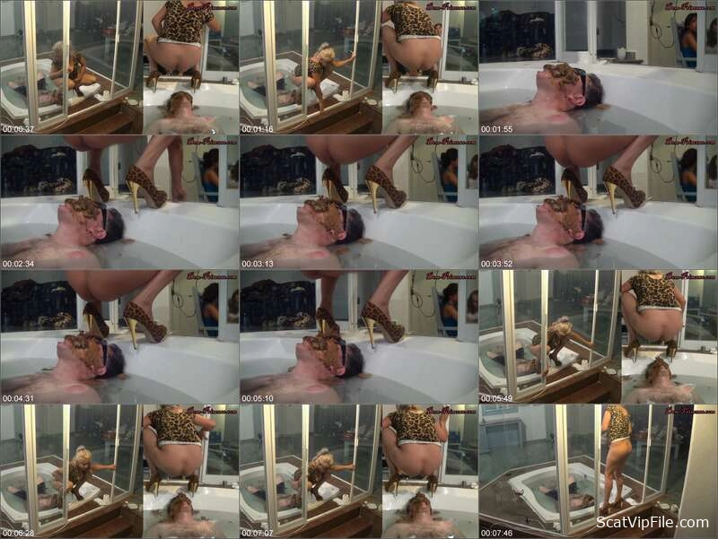 Scat Porn with Mercedes and Nicole in Jacuzzi Fillup Part 4 screenshot