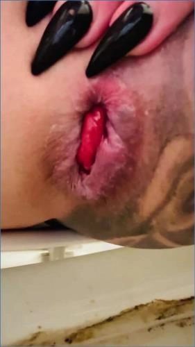 Taylor Nicole's Hardcore Prolapse and Shit Porn Video - Scat Download
