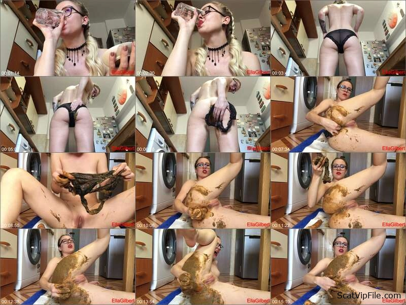 Ella Gilbert's 24 hrs Experiment: hardcore Dirty Solo Scat Video screenshot