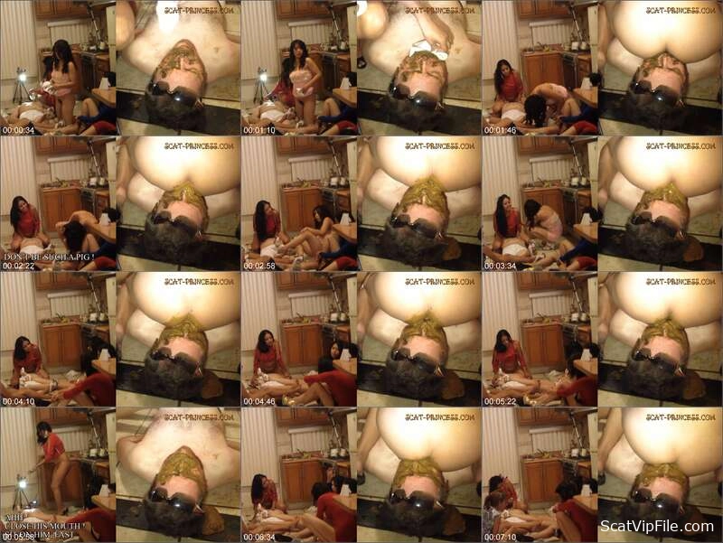 Hardcore Copro with Sofia in Toilet Man Abuse in the Kitchen Part 6 screenshot
