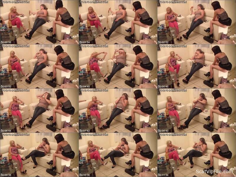 Yamileth Feeds a Man with Poop and Vomit in Dep Scat's Femdom Clip screenshot