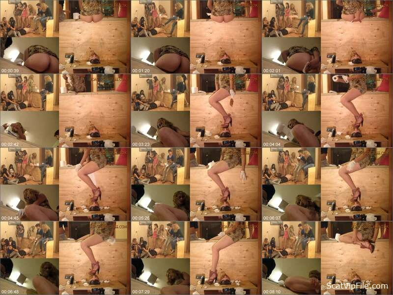 Valery Drops a Wild Pooping Clip in Girls Shitwall Part 07 Sharlene with Heavy Feeding screenshot