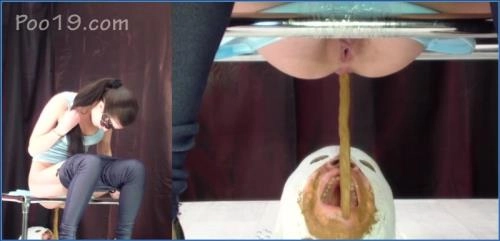 Milana Smelly's Wild Shitting Clip with Heavy Verbal Humiliation and Vomit - Scat Download
