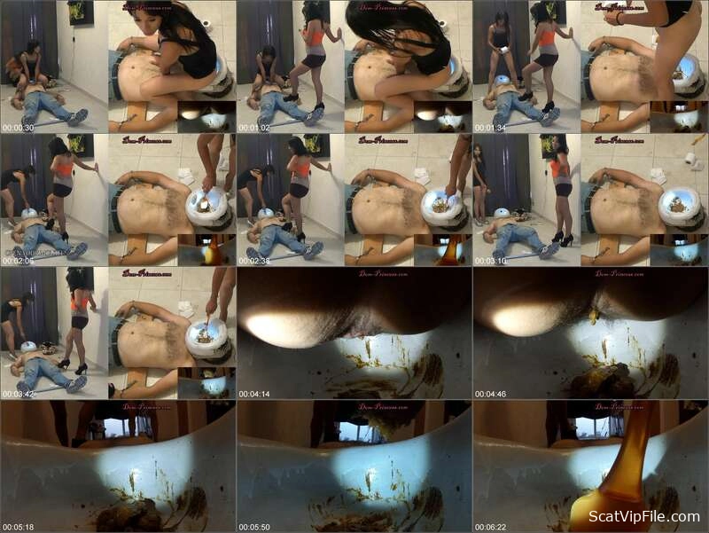 Denise Goes Nasty in Scat Action with Valery 💩 screenshot