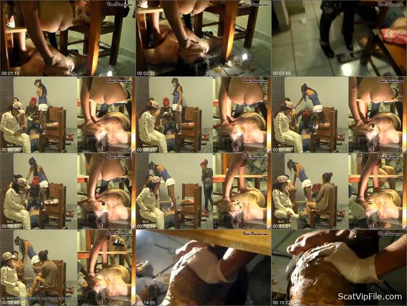 Valery Holds His Head Down During Scat Feeding 💩 screenshot