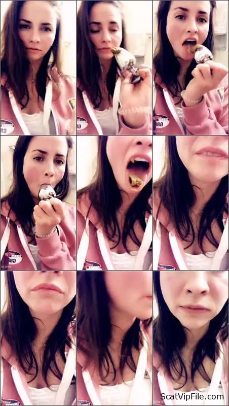 LilbuttLex Licking My Butt Plug Clean in Scat Porn 💩 screenshot