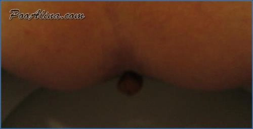 PooAlina's brutal Scat show on Toilet ScatVipfile