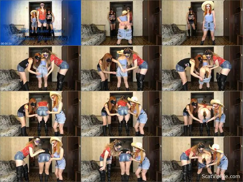 ModelNatalya94's Taboo Poo and Pissing in Denim Shorts screenshot