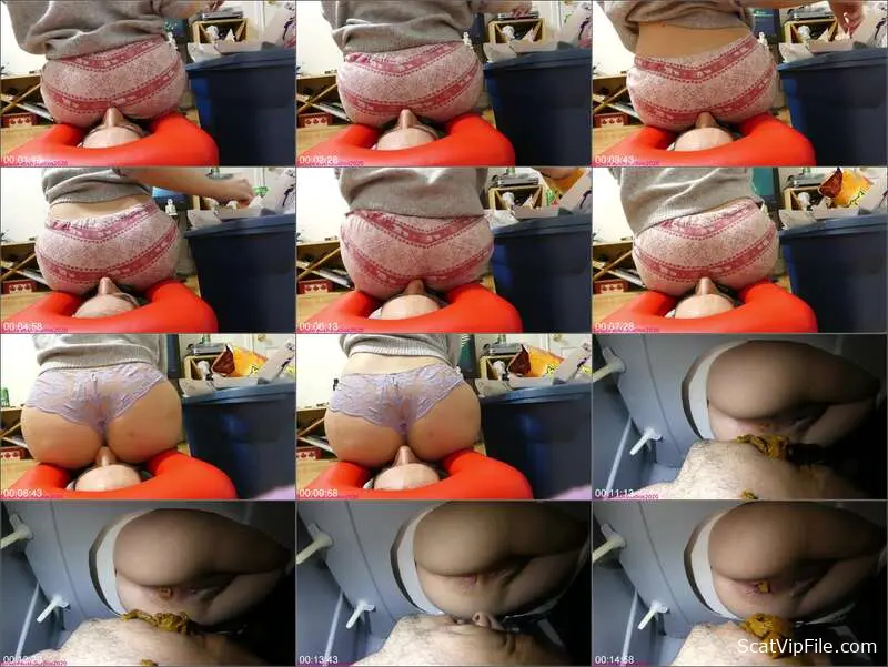 Bossy Leah Dominates Princess Araya with Extreme Scat and Facesitting screenshot