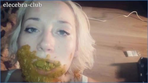 Watch Elecebra's rough Shit And Blood Swallow Clip - Scat Download