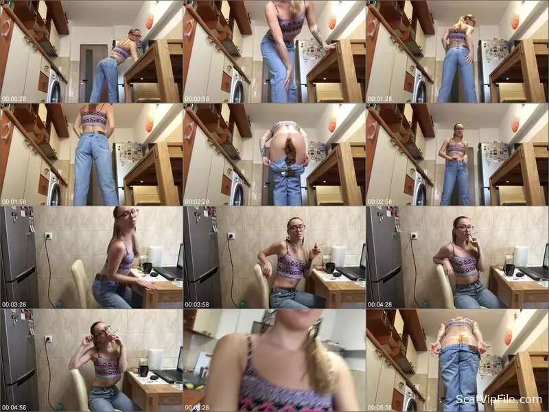 Scat Porn with Diana Spark: Wild Shit Clip with Heavy Farting screenshot