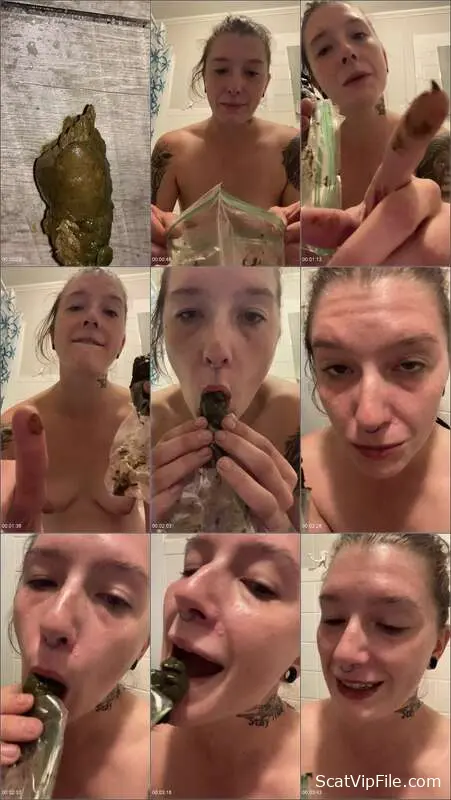 Missellie Piss Drinking and Shitting Scat Video 💩 screenshot