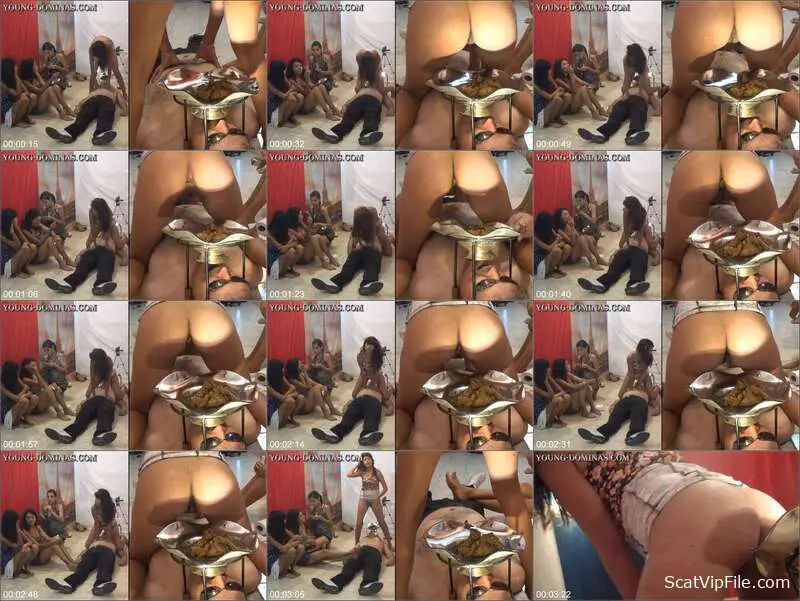 Stupid Slaves Delivers Hardcore Farting in Hey Slave Feedding Part 4 screenshot