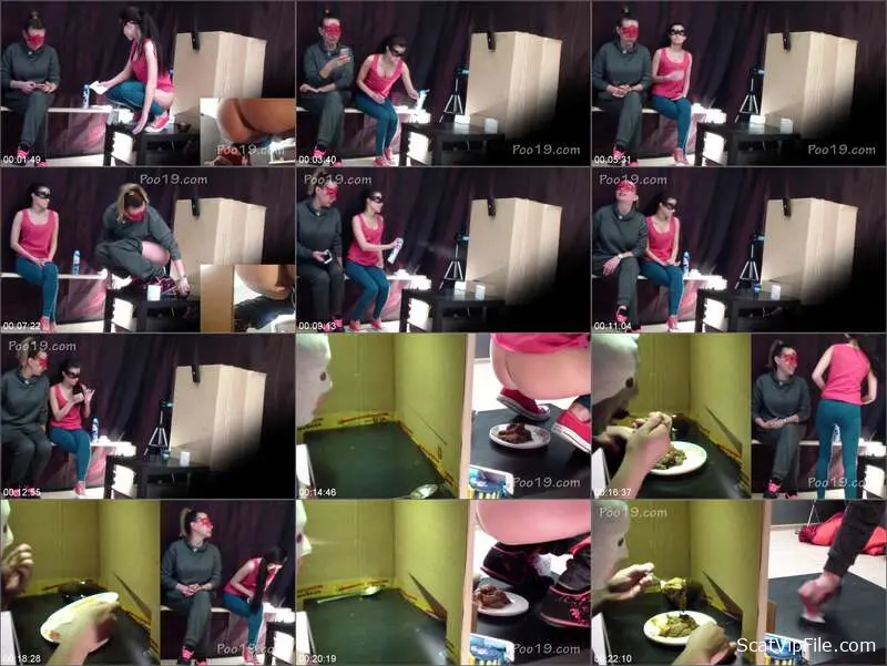 MilanaSmelly Delivers heavy Scat Clip With Toilet Slave Eating and Smearing screenshot