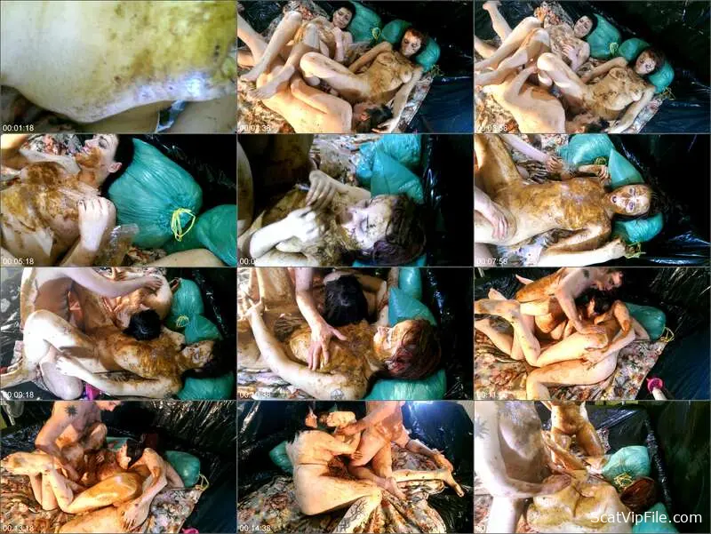 Astra Celestial in a Hardcore Ukrainian Lesbian Scat clip with Enema and Vomit screenshot