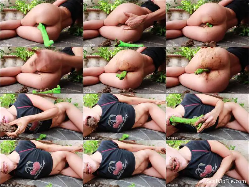 Sabrina Dacos in Dirty Ass to Mouth Kaviar Scat Video screenshot