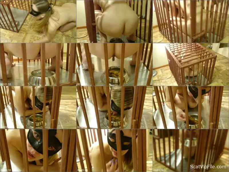 Brown Wife Delivers Hardcore Scat and Vomit in Beautiful Dog Part 2 screenshot