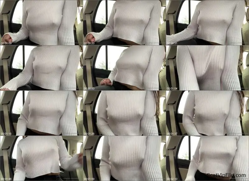 Kitsy Vixen in Car Farts 2 Full of Dirty Femdom Farting screenshot