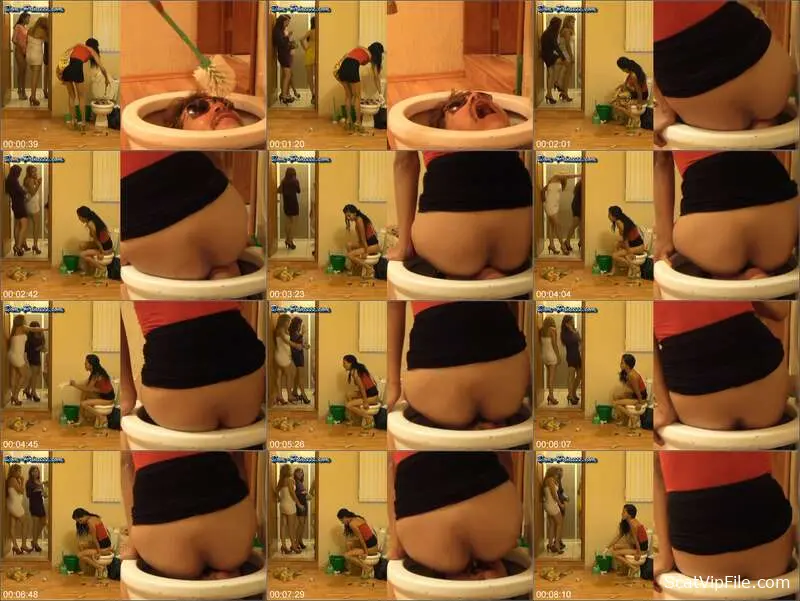 Mercedes in Dirty Enema and Peeing Femdom footage screenshot