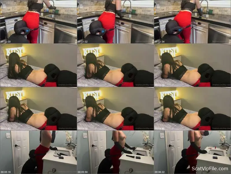 Queen Kitsy's Scat in Femdom Fart Worship 💩 screenshot