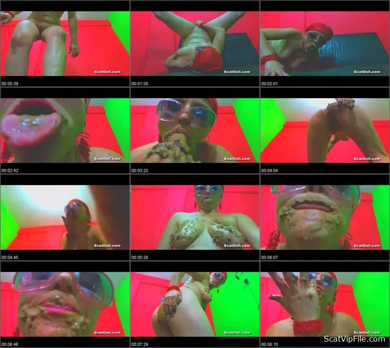 Shit Eating Scat Porn Video with Doll Play Time Pooping Clip screenshot