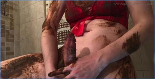 Emily Milk in Messy Shower Poo 3: Dirty Peeing and Shit Eating - Scat Download
