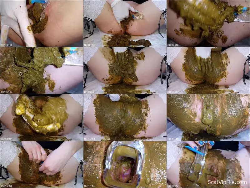 Anna Coprofield's Dirty Poo Filled Pussy and Farting in Part 2 screenshot