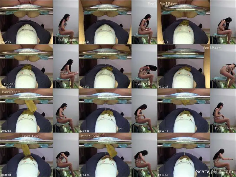 MilanaSmelly Eats Shit and Vomits in Hardcore Scat Porn Video screenshot
